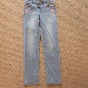 Like new Parasuco girl light wash jeans